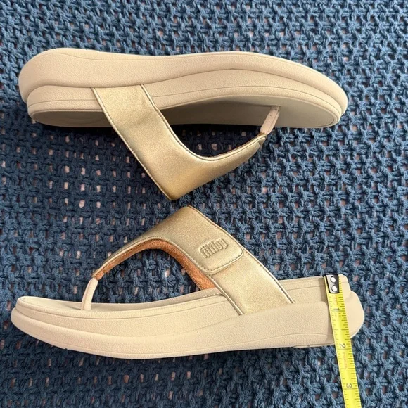 FitFlop Women's F-Mode Go Adjustable Toe-Post Sandal - Picture 6 of 11